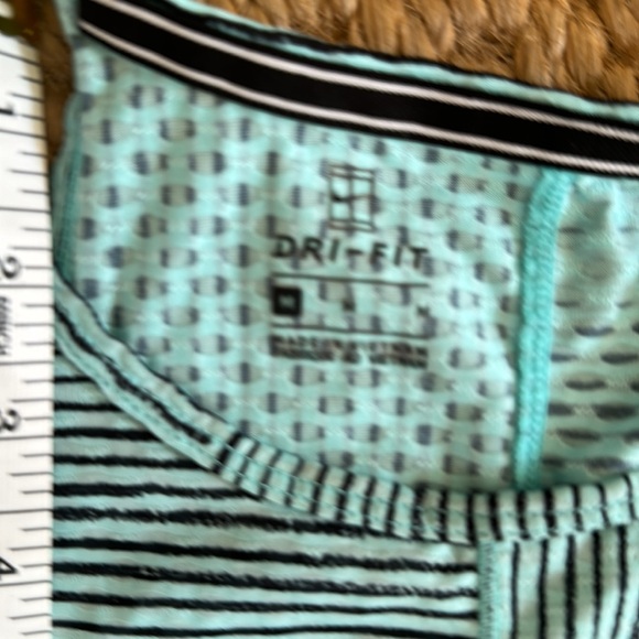 Nike Mint and black stripped tank - medium - Picture 4 of 5